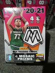 2020-21 PANINI MOSAIC BASKETBALL Blaster Box Factory Sealed - Picture 1 of 2