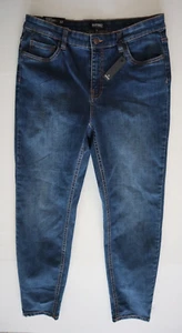 Buffalo David Bitton Women's Sz 32 Blue Faith Mid Rise Skinny Ankle Jeans $89 - Picture 1 of 9