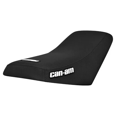 Cubierta de asiento Can Am Rally 175 200 2003-2007 ATV todo negro logotipo estándar #369 Foto 1 de 3