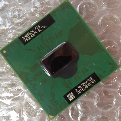 Intel Pentium M 770 P4M SL7SL 2.13GHz 2M 533MHZ FSB SOCKET 478 479 CPU Processor - Image 1 of 4