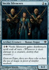 VECTIS SILENCERS FOIL Shards of Alara MTG Magic the Gathering Cards DJMagic