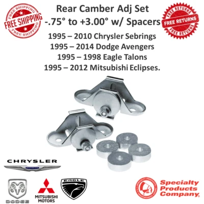 Juego de inclinación trasera SPC con espaciadores para 95 y más Sebring Avenger Talon Eclipse #73620 Foto 1 de 4