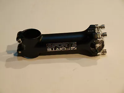 Forte Aluminum Precision Stem 110mm Black 31.8mm 126 gr. - Image 1 of 4