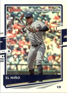 2020 Donruss Season Stat Line Variations #83 Fernando Tatis Jr. /400 - NM-MT