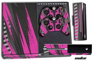 Designer Skin for XBOX ONE 1 Gaming Console +2 Controller Sticker Decals NUKE PK - Picture 1 of 1