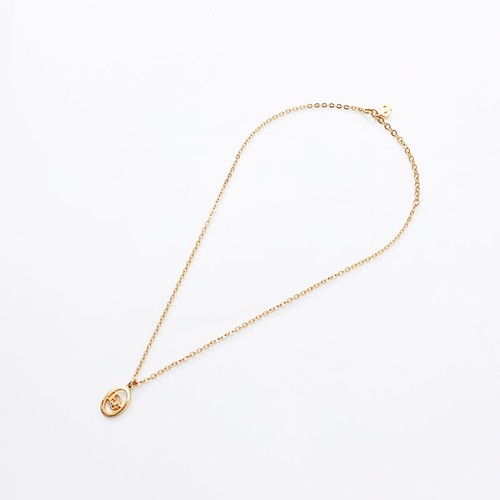 Collana logo Christian Dior oro WS14590