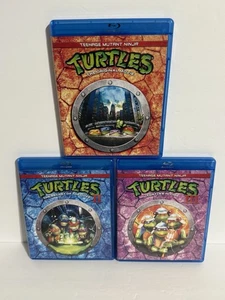 TMNT Teenage Mutant Ninja Turtles 1 2 & 3 [Blu-ray] Blu-ray Set - Bild 1 von 2