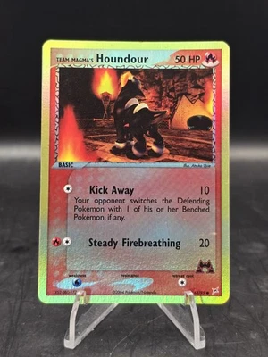 Team Magma's Houndour 62/95 Team Magma vs. Team Aqua Reverse Holo Rare NM - Image 1 of 2