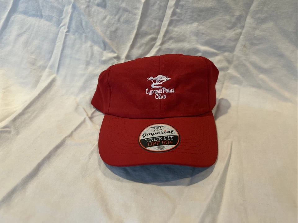Cypress Point Club - Nuevo - Sombrero Imperial Rojo Foto 1 de 3