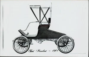RPPC 1901 Ford Runabout automóvil antiguo Kodak foto real postal - Imagen 1 de 2