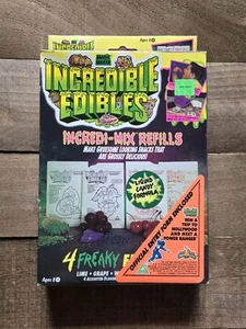 Incredible Edibles Incredi-Mix Refills Magic Maker #8889 1994 Toymax - NEW - Picture 1 of 3