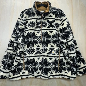 Carahartt Loose Fit Fleece Pullover Sweater Womens Sz 2X - Picture 1 of 8