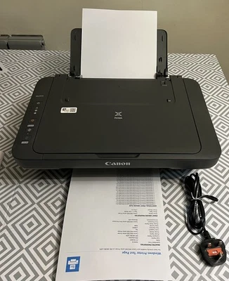 Canon Pixma MG2551S All-in-One Colour Printer/Scanner With Genuine INK. - Image 1 of 4