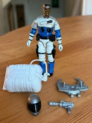 Figura Sky Patrol Static Line 1990 de colección G.I. GI Joe 3,75 ARAH *Casi completo Foto 1 de 4