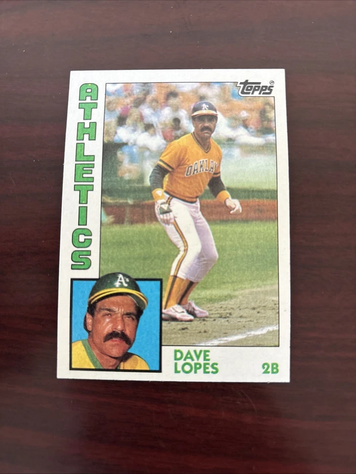 1984 Topps - Davey Lopes #669 Oakland Athletics NM-MINT SHARP - Image 1 of 1