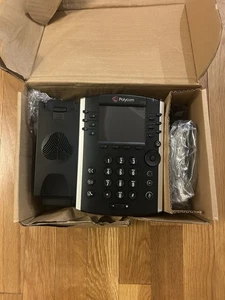 12-line VOIP Phone Skype Polycom VVX 410 POE Desktop 2200-46162-025 Brand new - Picture 1 of 2