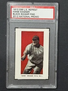 1910 E98 L.E. Reprint Hans Wagner Black Swamp Find 2012 National Promo PSA /1500 - Picture 1 of 2