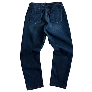 Calvin Klein 29/8 Dark Wash y2k Skinny Crop Jeans - Picture 1 of 7