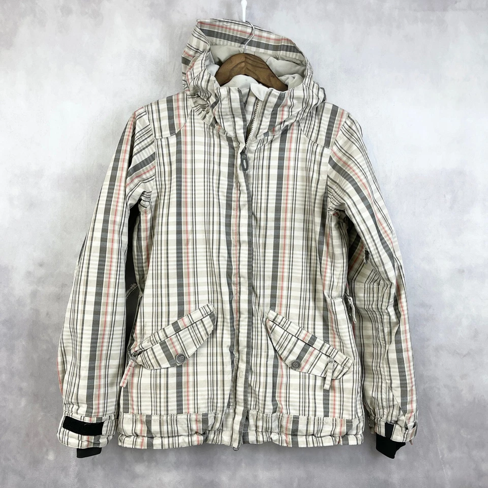 686 Mujer Chaqueta de Snowboard Pequeña Cuadros Térmica Impermeable Transpirable infiDRY Foto 1 de 4