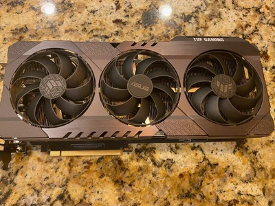 ASUS TUF GeForce RTX 3070 OC 8GB GDDR6 Graphics Card GPU - TESTED (see photos)  - Image 1 of 4