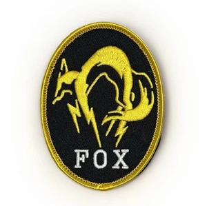 METAL GEAR SOLID FOX HOUND BESTICKT KLETT TAKTISCHER PATCH Beschreibung lesen - Bild 1 von 6