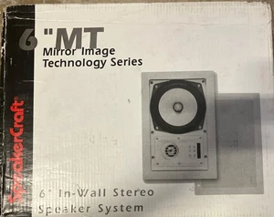SpeakerCraft 6" MT TWO  Mirror Image Tech CTN87600 Wall Speaker New - Picture 1 of 1