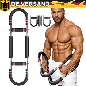 Twister Arm Trainer, 3 Resistenze (20-40 kg) Regolabile Petto Avambraccio Rafforzamento - Foto 1 di 7