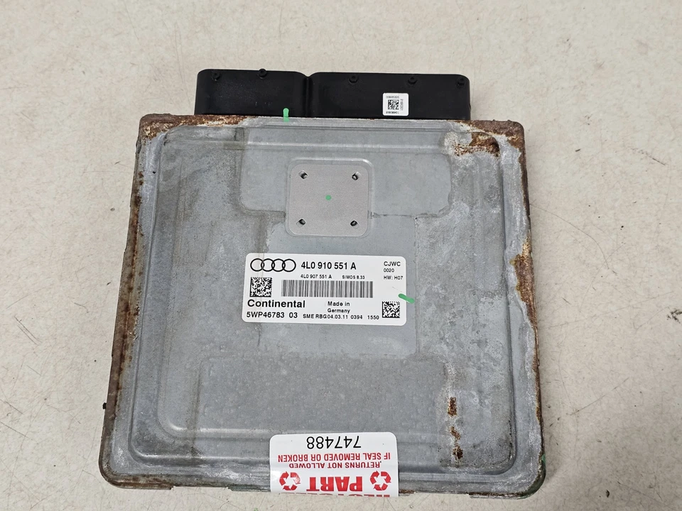 Audi Q7 2011 ECU ECM módulo de control del motor 3,0 V6 supercargador 410 910 551 A Foto 1 de 4