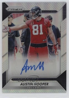 2016 Panini Prizm Rookie Auto Silver Prizm Austin Hooper #RA-AHP Auto RC - Image 1 of 2