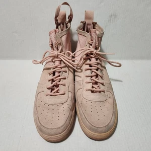 Nike SF Air Force 1 Mid Mens Size 10 Coral Stardust Shoes AJ9502-600 - Picture 1 of 23