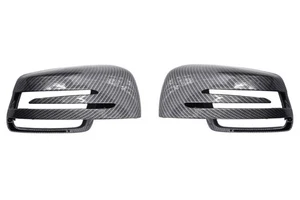 Set copri specchietto retrovisore ala carbon look per Mercedes Classe C W204 07-14 aggiornamento - Foto 1 di 1