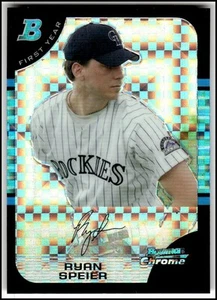 2005 Bowman Chrome Ryan Speier X-Fractors #/225 Rookie #293 - Picture 1 of 2