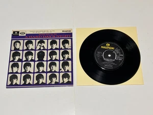 Beatles A Hard days night Rare Yellow Parlophone mono ep GEP 8920 NM - Picture 1 of 2