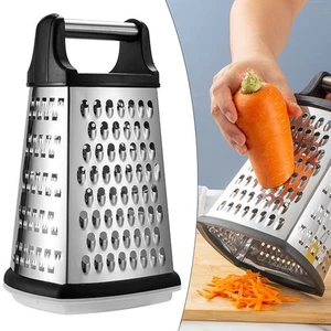Professional Cheese Grater and Slicer Rust Resistant Stainless Steel Design - Picture 1 of 10