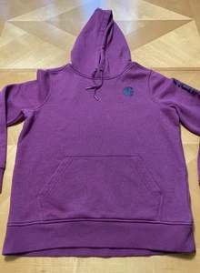 Carhartt Felpa con Cappuccio Donna Plum Relaxed Fit Pullover Felpa con Cappuccio (TS0288-W) Med (8/10) - Foto 1 di 7
