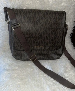 Michael Kors Messanger Umhängetasche Herren braun LG 12”x12” - Bild 1 von 8