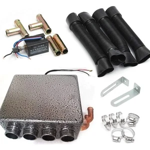 Calentador auxiliar universal 12V calor debajo del tablero con interruptor de velocidad, coche camión debajo... - Imagen 1 de 6