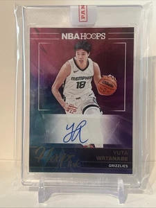 Aros NBA 2024-25 Yuta Watanabe Hoops tinta automática #HI-YWG Memphis Grizzlies - Imagen 1 de 2