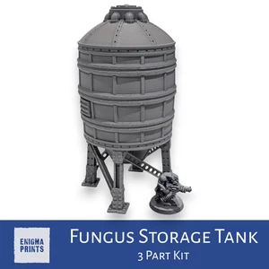Fungus Storage Tank | Warpzel-1A | Ork Terrain Scenery for Tabletop Wargaming - Picture 1 of 7