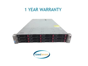 HPE DL380 G9 12LFF 64GB 2xE5-2680v3 2,5GHZ=24Cores 12x6TB 12G SAS P840ar - Bild 1 von 2