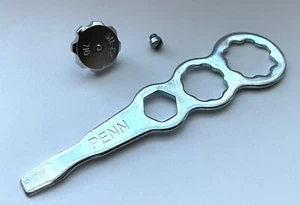 PENN Kit Senator 6/0 114 114H 23-116 Handle Nut 110-60 Lock Screw 168-115 Wrench - Picture 1 of 1