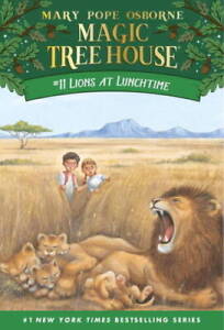 Lions at Lunchtime (Magic Tree House, No. 11) - Paperback - GOOD