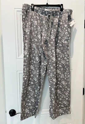¡Nuevo! Pantalones de franela para mujer talla 1X, ropa de dormir Sonoma Good For Life, nuevos con etiquetas Foto 1 de 4