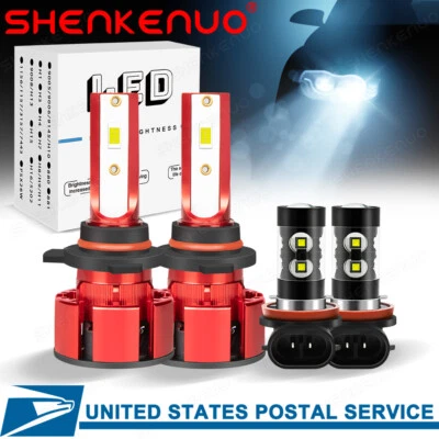 Kit combinado de faros antiniebla LED 9012 H8 para Mitsubishi Eclipse Cross 2018 2019 Foto 1 de 4