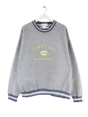 Pro Player 90s Vintage Montreal Canadiens Embroidered Sweater Grau XL Herren - Image 1 of 4