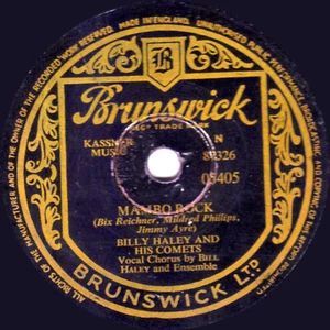 GREAT BILL HALEY 78 MAMBO ROCK / BIRTH OF THE BOOGIE GOLD BRUNSWICK 05405 E V+ - Picture 1 of 1