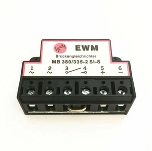 EWM MOTOREN MB 380/335-2 SI-S full wave rectifier - Bild 1 von 8