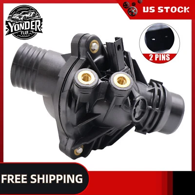 1x Coolant Thermostat Housing 11537601158 For BMW 135i 335i xDrive 2011-2015 - Image 1 of 4