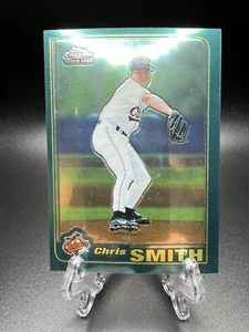 2001 Topps Chrome Traded & Rookies - Chris Smith #T264 (RC) Orioles - Picture 1 of 2
