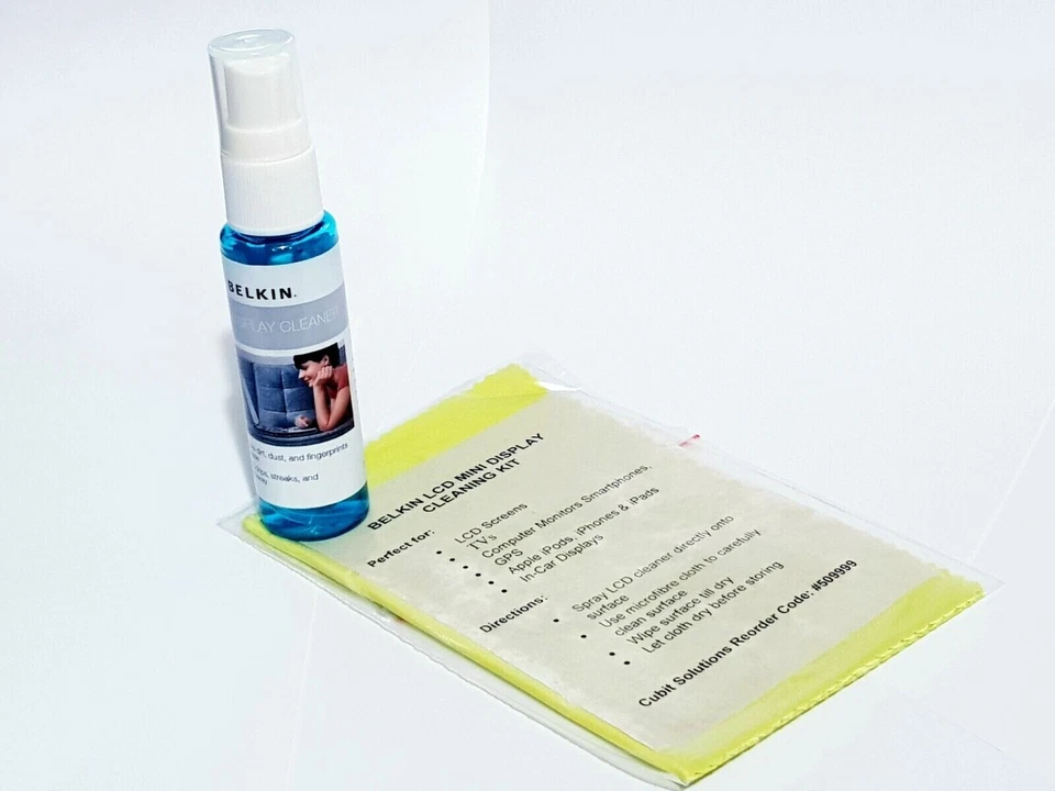 BELKIN LCD DISPLAY SCREEN CLEANER KIT FOR MOBILE, TV, TABLET, MONITOR, CAR - Image 1 of 4